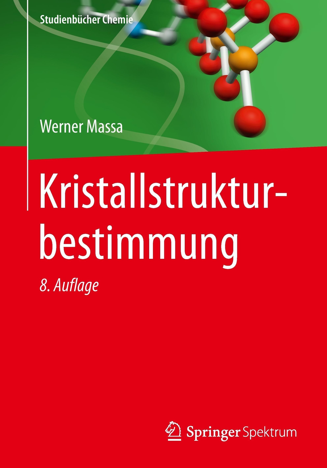 Thumbnail - Kristallstrukturbestimmung | Werner Massa | Deutsch | Taschenbuch |
