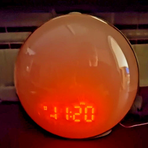 Jall Smart Wake Up Alarm Light K8 with Sunrise Simulation -