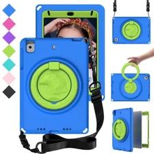 For iPad 6th/5th Generation 2018/2017 Air 1 2 Stand Cases for Kids Boys Children