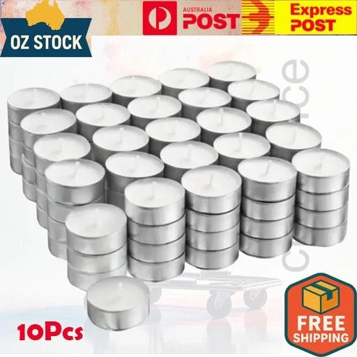 Tealight Candle 9 Hours Long Burn for Home Decor Party Wedding Unscented