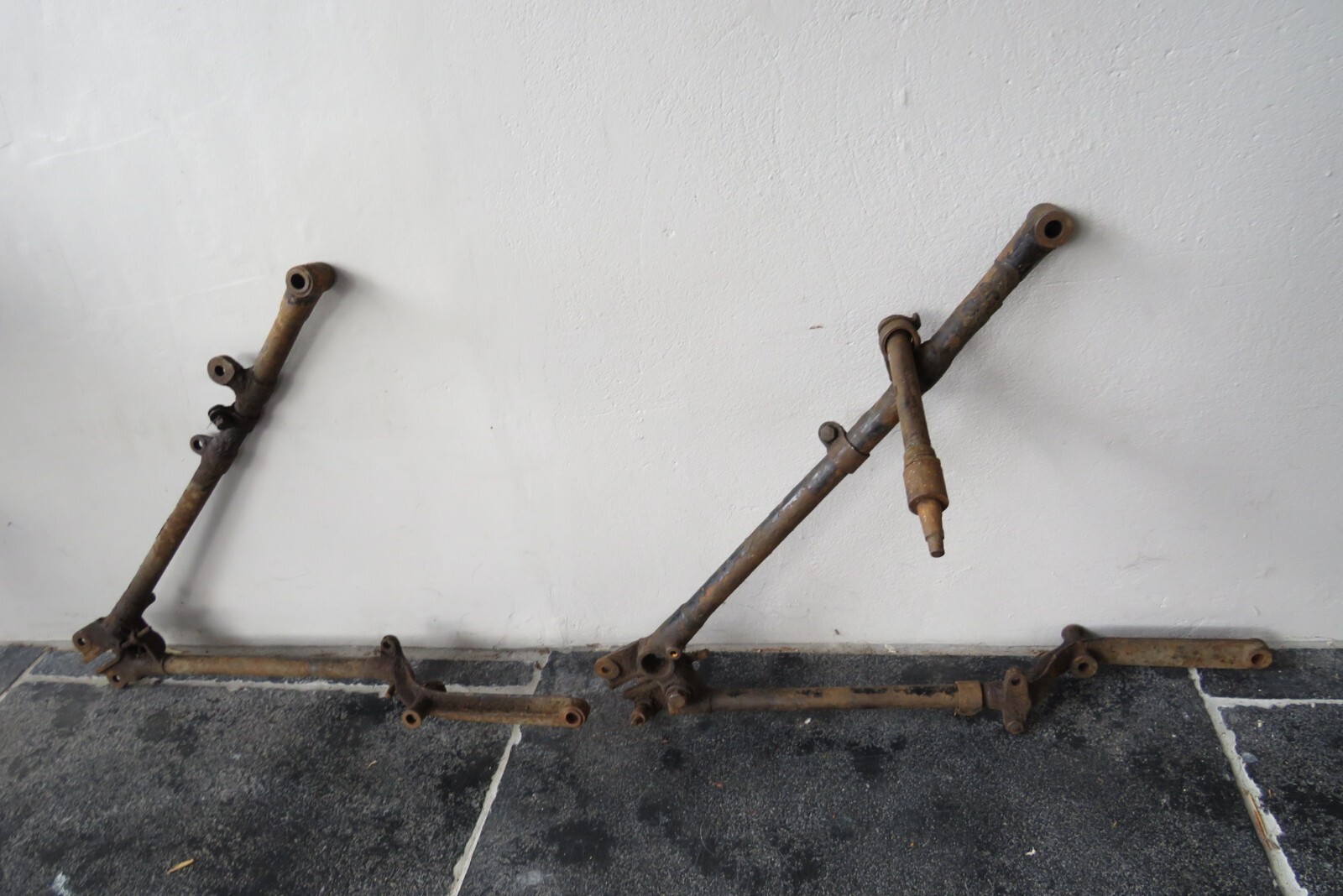 ROYAL ENFIELD RIGID VINTAGE MOTORCYCLE FRAME PARTS eBay