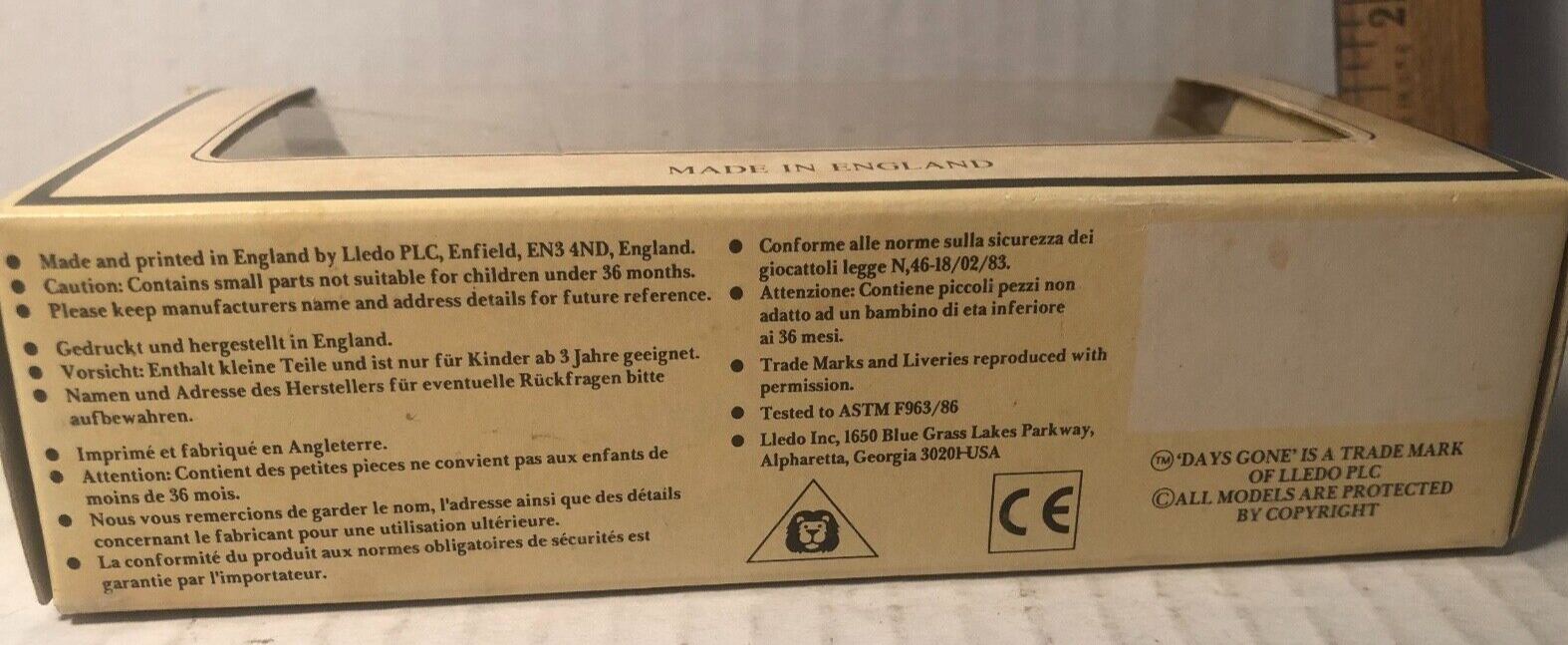 Lledo Chevron Semi Truck Trailer RED Crown Gasoline Diecast England eBay