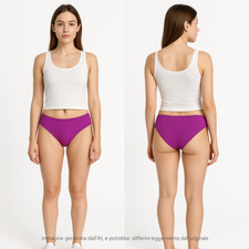 Sisi Aqua Golden Lady Slip Costume Mare Viola Taglia 1 Xs Extra Small