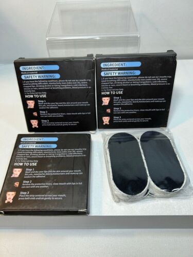 3 New Boxes Anti-Snoring Mouth Tape, 120 Pieces Each - Picture 4 of 4