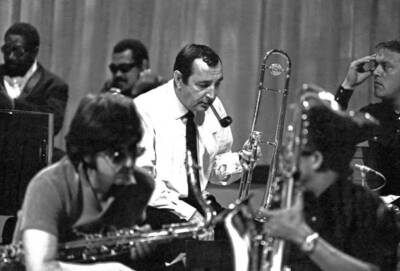 Member Of Kenny Clarke Francy Boland Big Band Nat Peck Old Music Photo