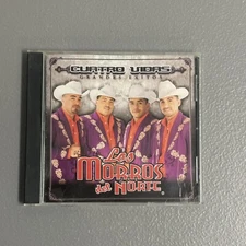 Los Morros del Norte CD Cuatro Vidas Grandes Exitos Corridos Rare