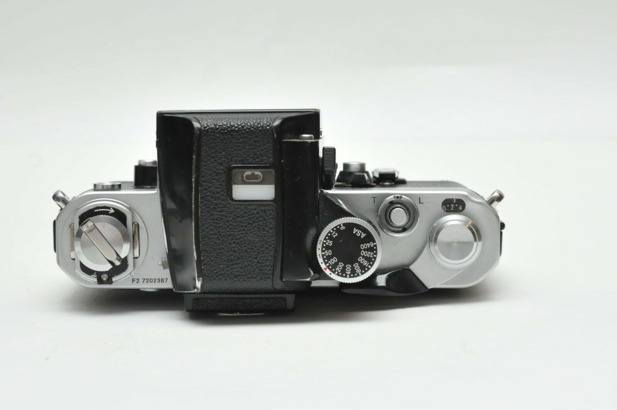 Nikon F2 Photomic 35mm SLR Film Camera Body, Chrome SN7202387 | eBay