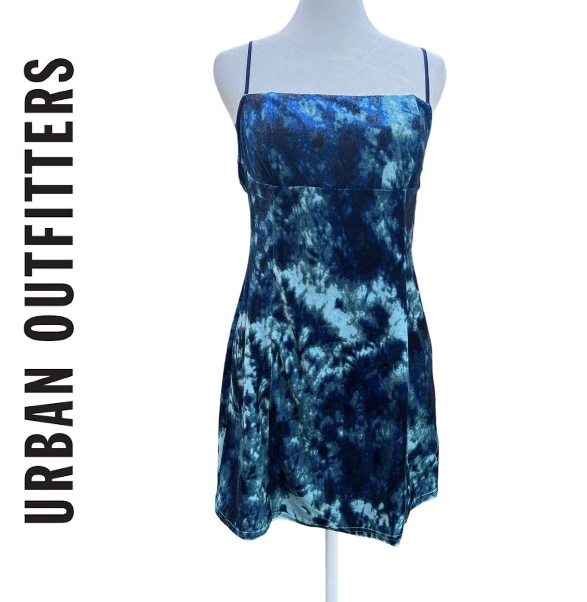 blue velvet dress urban outfitters Sassy Shortcake Showtime Dress
