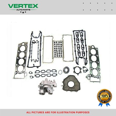 For JAGUAR & LAND ROVER Full Gasket Set, Oil Pump 3.0 SUPERCHARGED 306PS - NEW