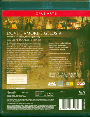 その他 Giuseppe Scarlatti: Dove e Amore e Gelosia [Blu-ray] [Import] khxv5rg Giuseppe Scarlatti Dove e Amore e Gelosia Krumlov Castle Blu