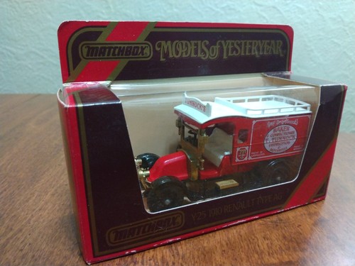 Matchbox Models of Yesteryear Renault 1910 Red Tunnock's Truck - Picture 2 of 5