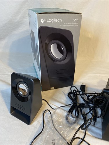 Logitech Z213 Compact 2.1 Multimedia Speaker System Black Music Computer Movies - 第 12/24 張圖片