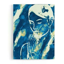 Gratitude Framed Canvas Stretched Ready to Hang 50x40 Home decor Gift.