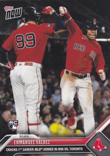 2023 Topps Now 218 Enmanuel Valdez