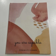 You Are Capable Possibilities Planner - Brooke Hemingway- Any Year. 