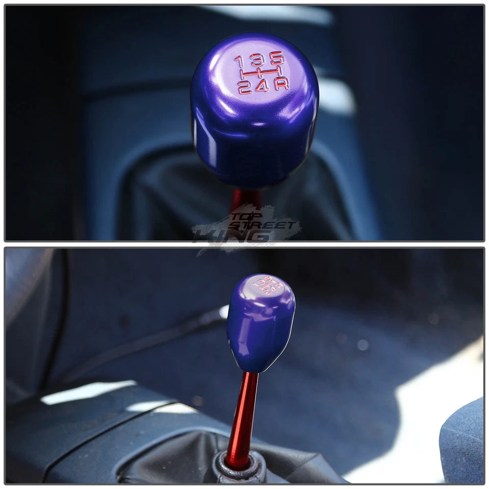 PARA HONDA/ACURA AZUL M10 X 1.5 TIPO R NEGRO MANUAL 5 VELOCIDADES MT PERILLA DE CAMBIO DE MARCHAS Foto 3 de 3