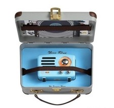 MUZEN OTR Metal Bluetooth Altavoz Portátil Inalámbrico AUX Retro 5W Estéreo…