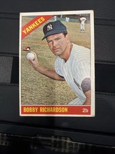 1966 TOPPS BOBBY RICHARDSON #490 YANKEES