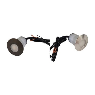 Tru-Scapes MODERN Dot Light 1-1/2 in. .2W LED 4000K stainless steel finish.