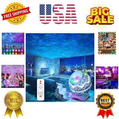 Star Projector, Galaxy Projector for Bedroom Nebula Night Light Projector wit...