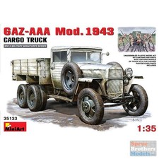 MIA35133 1:35 Miniart GAZ-AAA Cargo Truck Mod 1943