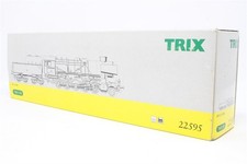 Trix International H0 - Locomotive à Vapeur Avec Tender  1 001 Grau Drg