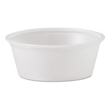 Dart P150N 1.5 oz. Polystyrene Portion Cups - Translucent 2500/Carton 