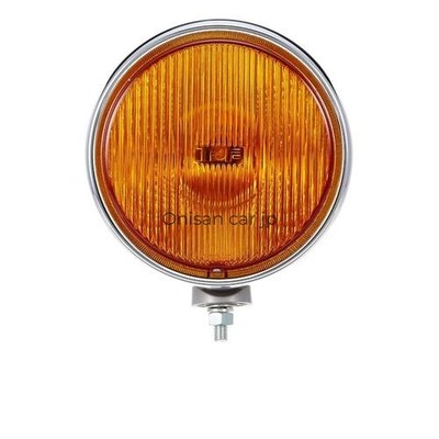 IPF Halogen Fog Light H3 Round 200mm Diameter 12V Yellow Lens Fog Light