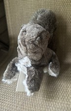 Folktails Folkmanis 1983 Gray Squirrel Plush Hand Puppet NWT