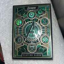 Marvel Studios Theory11 Avengers Playing Cards (Green) Make offer, Will Negotate