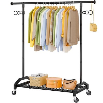 Heavy Duty Clothes Rack Clothing Racks for Hanging Clothes Garment Rack 45'' L...