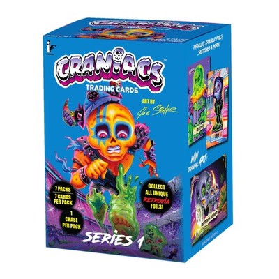 Craniacs Trading Cards Serie Eins Blaster Box | 7 Packs Pro Box
