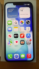 New 100 Battery Open Box Apple iPhone 14 - 128 GB - Midnight Unlocked A2649