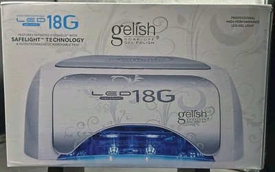 Brand New GELISH HARMONY 18G PLUS LED Gel Light Lamp Dryer Pro 18 G 
