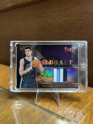 2024-25 Panini Select Zach Edey 14/99 Patch Draft Selections RC #DSM-EDE # Match