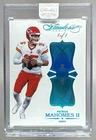 Patrick Mahomes II 2025 Panini Flawless #16 Platinum Anniversary 1/1