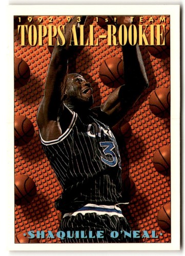 Shaquille O'Neal 1993-94 Topps All-Rookie #152 Orlando Magic