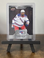 2023-24 Upper Deck Engrained - K’Andre Miller -Mahogany /10 #12 New York Rangers