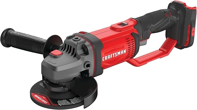 CRAFTSMAN V20* Angle Grinder, Small, 4-1/2-Inch, Tool Only (CMCG400B)..