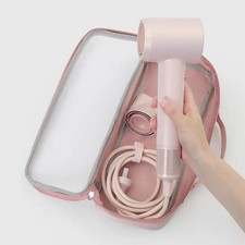 Hair Dryer Carrying Case Curling Iron Storage Case Clear Window Storage Bag