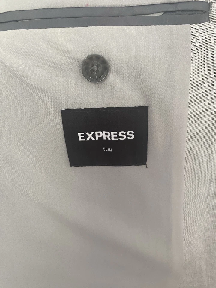 Traje completo Express (gris) Foto 3 de 4