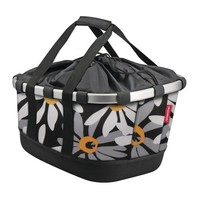 Klickfix City-Tasche Bikebasket Gt Margerite, 33X27X42 Cm, FüR Racktime, Schwarz