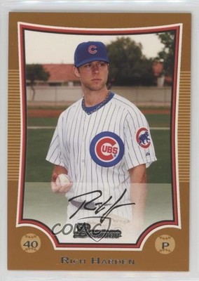 2009 Bowman Orange 95/250 Rich Harden #31 jm6
