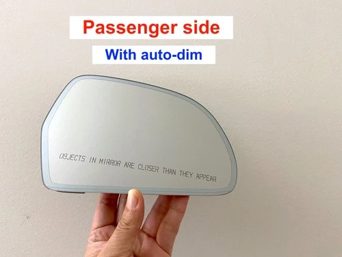 2009-2010 Audi A3 / 2009 A4 A8 Passenger Side Right Mirror Glass Heated Auto Dim