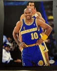 Tim Hardaway 8x10 Autographed Photo Golden State Warriors UTEP 2 Step