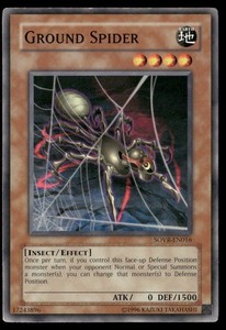 Ground Spider SOVR-EN016 Common - Stardust Overdrive