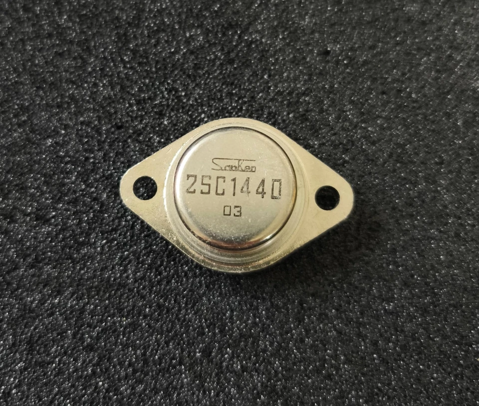 1 Stück/pc. 2SC1440 - Silicon NPN Power Transistor - TO3 - Sanken - Bild 1 von 1