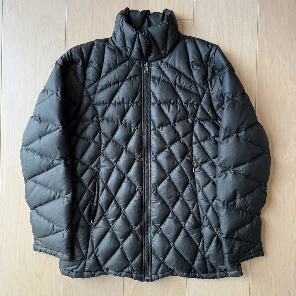 Patagonia Down Jacket Women's Medium Black Full Zip Puffer Outerwear Colorado - Image 2 of 4