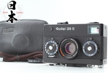 Meter Work  Top MINT w/Case Strap  Rollei 35 S Black 35mm Film Camera From JAPAN