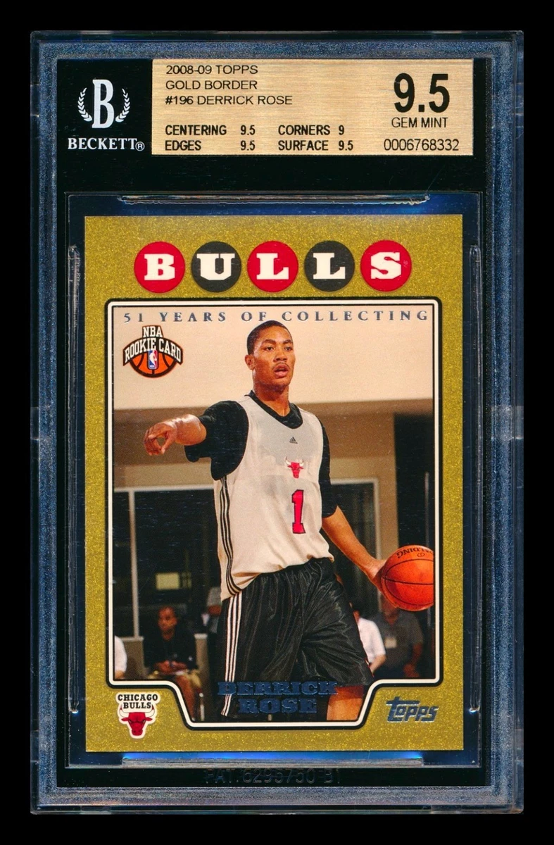 Topps Chicago Bulls Derrick Rose Basketball Trading Cards Sports